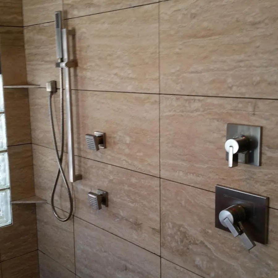 Shower fixture installation for Water Heater Installation in Elgin